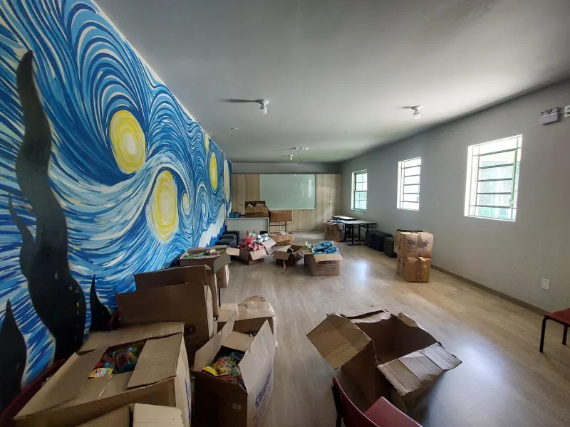 Sala · luz da tarde