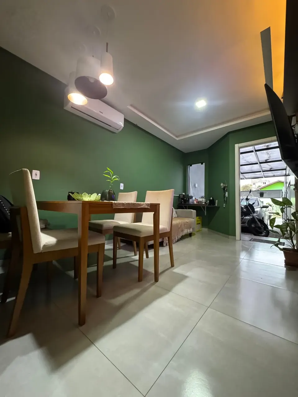 Sala · luz da tarde