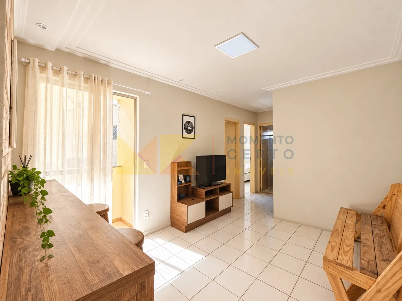 Sala · luz da tarde