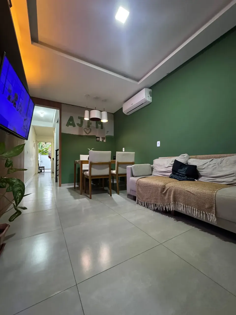 Sala · luz da tarde