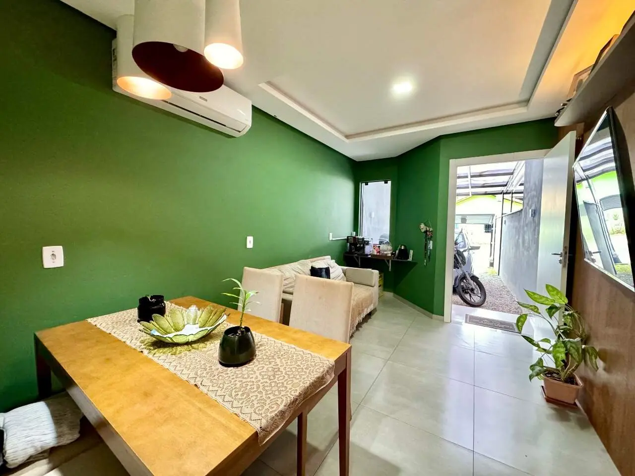 Sala · luz da tarde